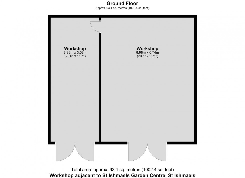 Floorplan for St Ishmaels, Haverfordwest, SA62