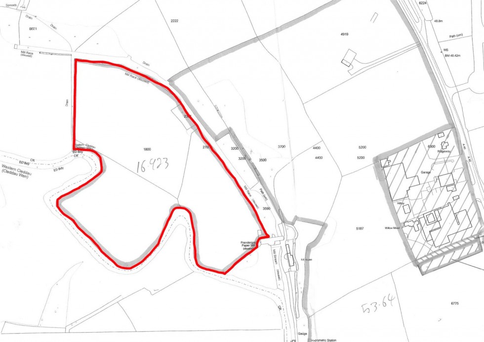 Floorplan for Agricultural Land, Fishguard Road, Haverfordwest