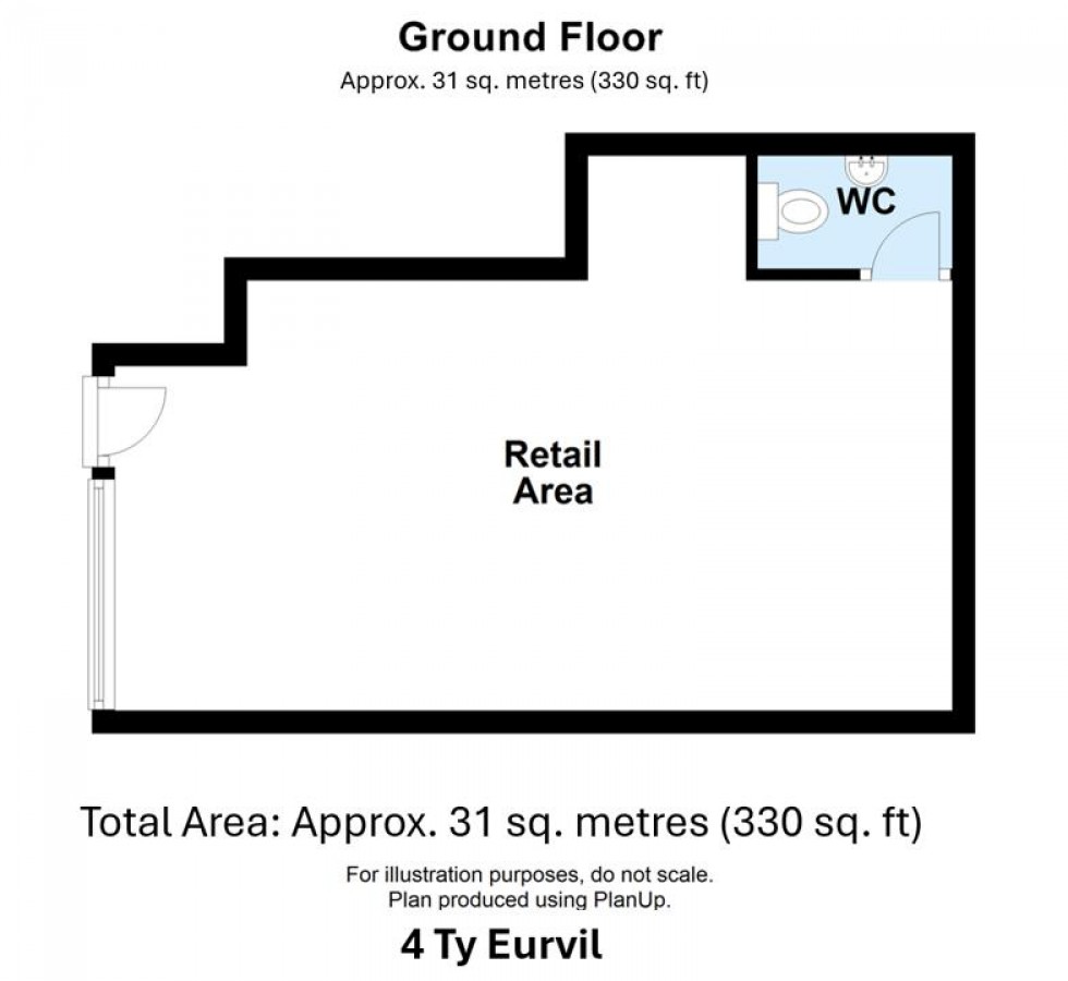 Floorplan for Maes Dyfed, St. Davids, Haverfordwest