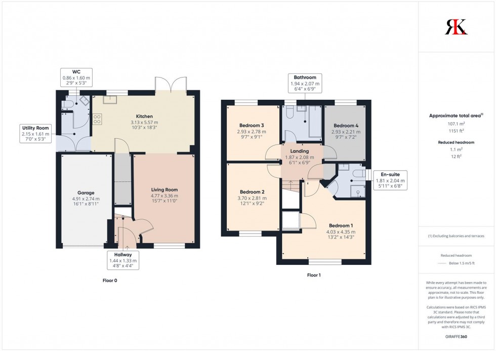 Floorplan for 27 Gatehouse View, Pembroke