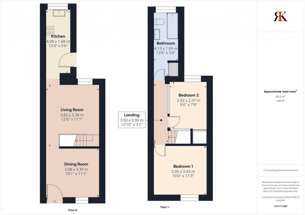 Floorplan for 18 Milford Road, Haverfordwest