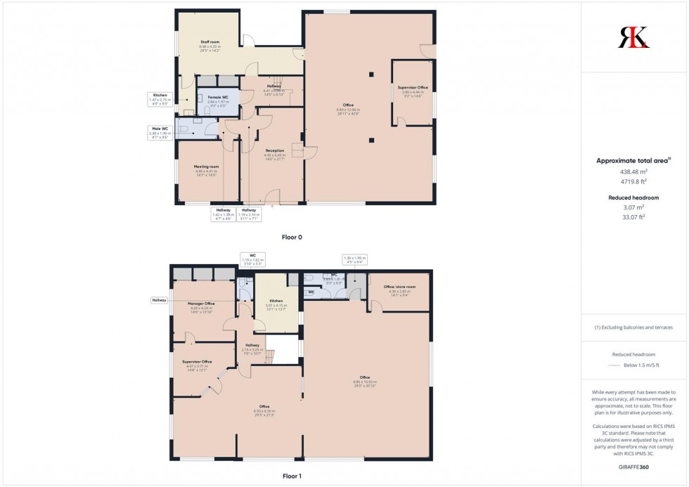 Floorplan for Offices at Western Tangiers