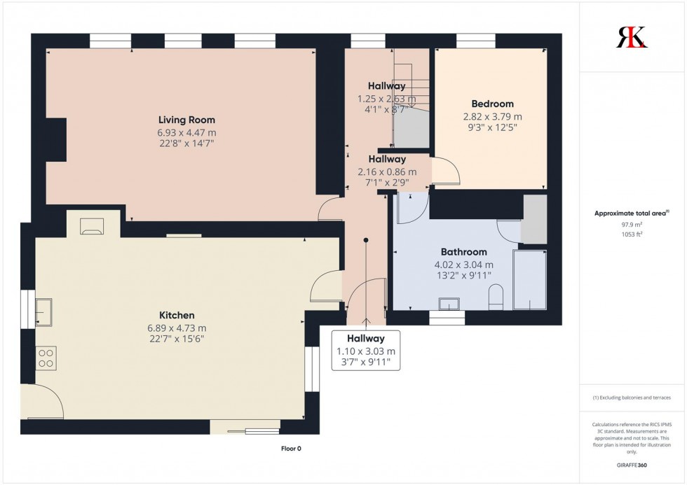 Floorplan for Primrose Cottage, Letterston, SA62 5TJ