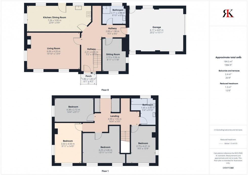 Floorplan for Cedarwood, Rosemarket, SA73 1JG