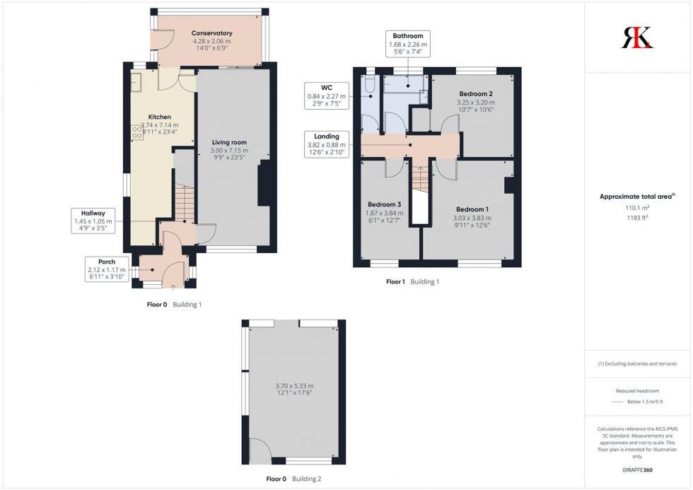 Floorplan for 69 Observatory Avenue, Milford Haven