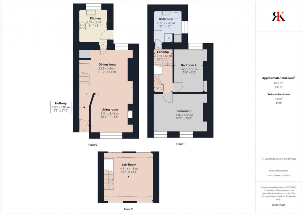 Floorplan for 11 St Peters Road, Milford Haven