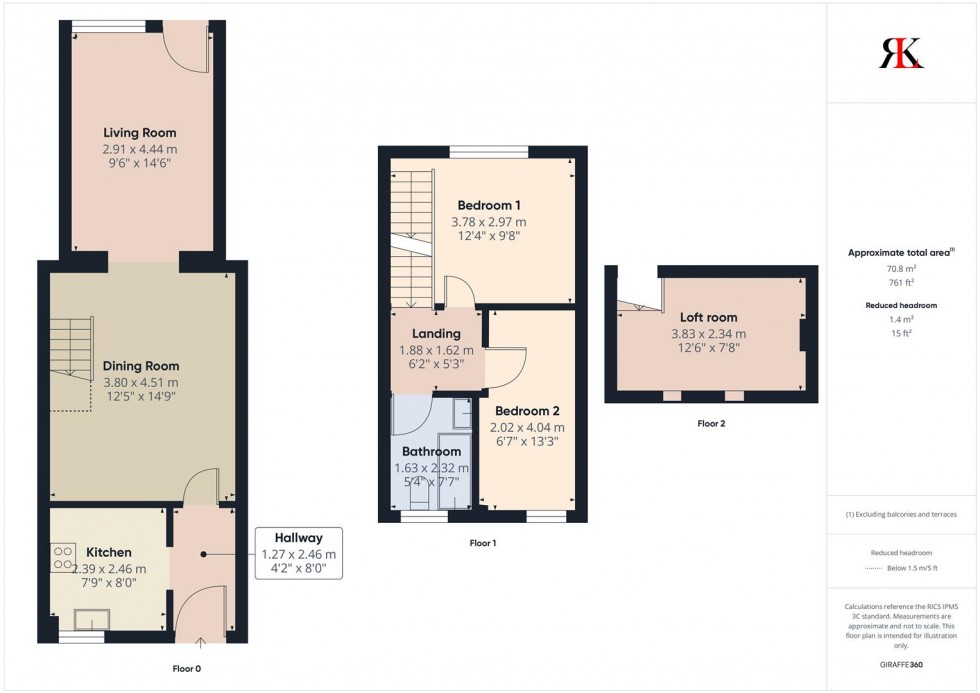 Floorplan for 15 Brookside Avenue, Johnston