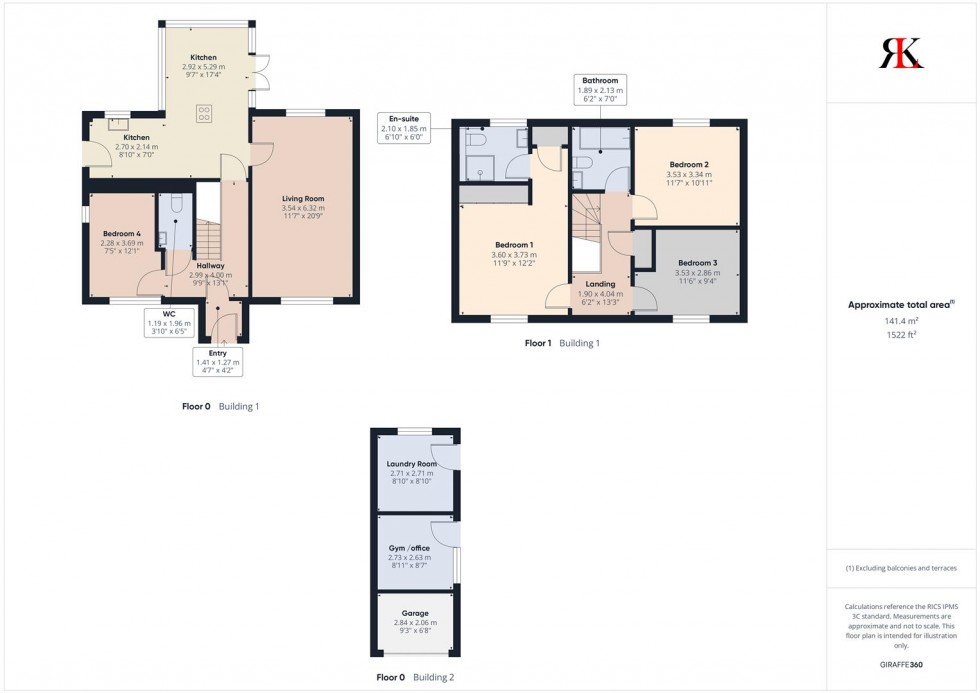 Floorplan for Primrose Cottage, Ambleston