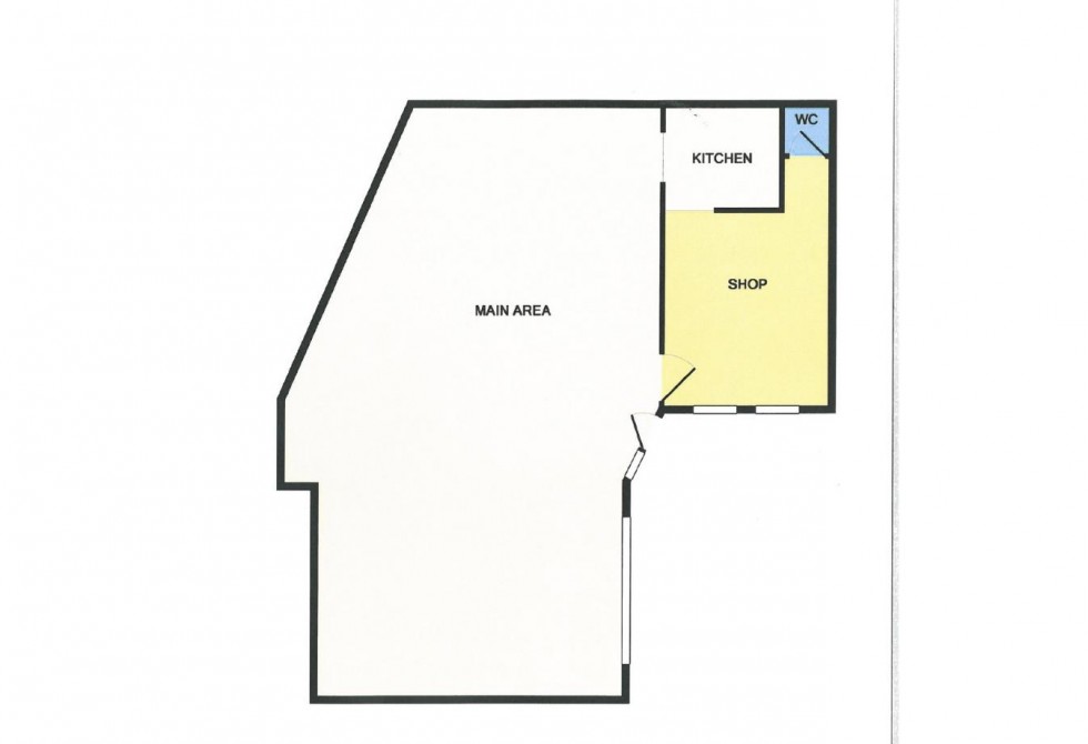 Floorplan for Unit 3, Upper Park Road, Tenby
