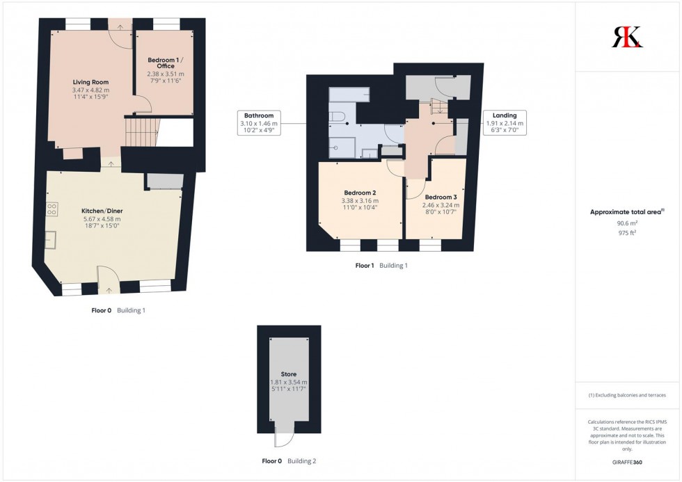 Floorplan for 17 Goat Street, Haverfordwest