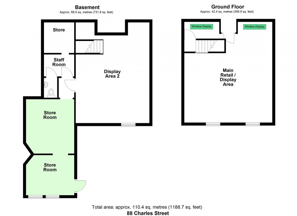 Floorplan for Charles Street, 88 Charles Street, SA73