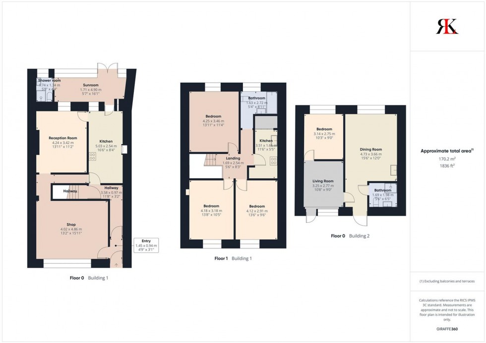 Floorplan for Nun Street, St. Davids, SA62