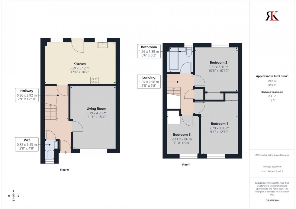 Floorplan for Havard Close, Hook, SA62
