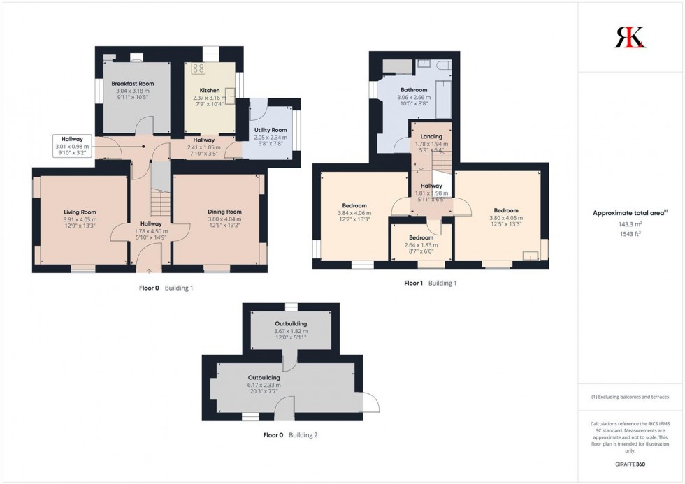 Floorplan for Plwmp, Llandysul, SA44