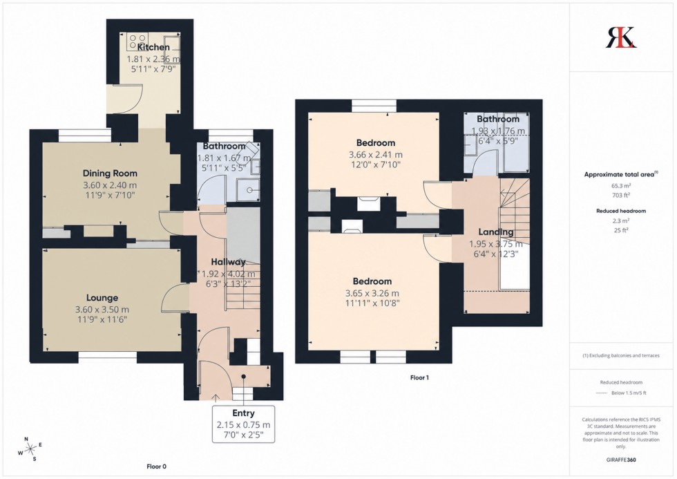 Floorplan for Glebe Lane, Marloes, SA62