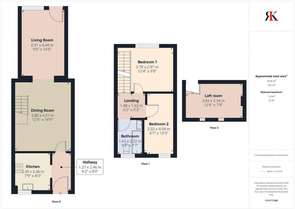Floorplan for Brookside Avenue, Johnston, SA62