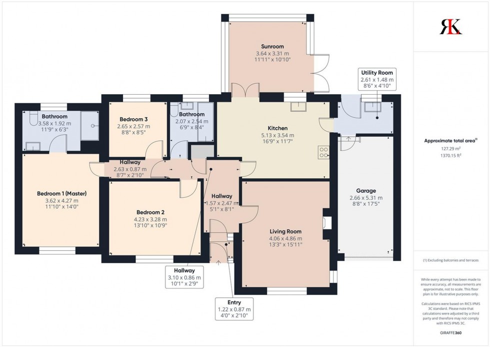 Floorplan for Kilvelgy Park, Kilgetty, SA68