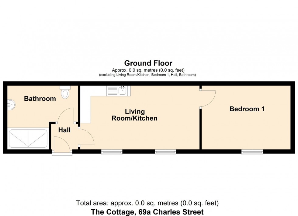 Floorplan for Charles Street, Milford Haven, SA73